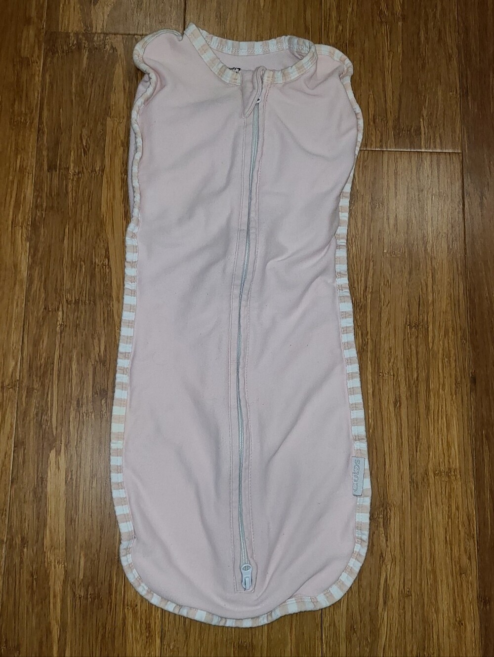 Baby Swaddle Sleep Sack Zipper Wrap Infant Swaddle Blanket Pink